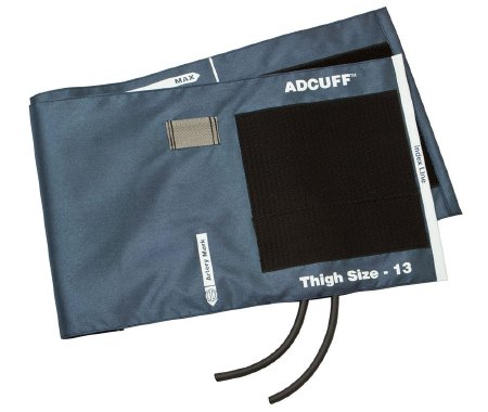 Adcuff - Blood Pressure Cuff Adult Thigh Medium Cuff 23 - 40 cm Nylon Cuff - 845-13TN-2
