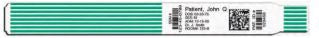 Precision Dynamics ScanBand Identification Band Laser Print Adhesive Closure Patient Name / Barcode - 7058-11-PDO