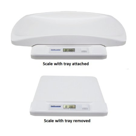 Health O Meter - Pediatric Scale Digital LCD Display 44 lbs. / 20 kg Capacity White Battery Operated - 550KL