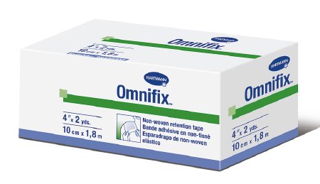 Omnifix Elastic - Dressing Retention Tape with Liner Skin Friendly Nonwoven 4 Inch X 2 Yard White NonSterile - 900601