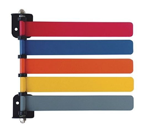 Omnimed - Exam Room Signal Flag Wall Mount 5 Flag 1.13 X 8 Inch - 291715