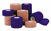 Andover Coated Products Co-Flex·Med Cohesive Bandage 4 Inch X 5 Yard Standard Compression Self-adherent Closure Neon Pink / Blue / Purple / Light Blue / Neon Green / Red NonSterile - 7400CP