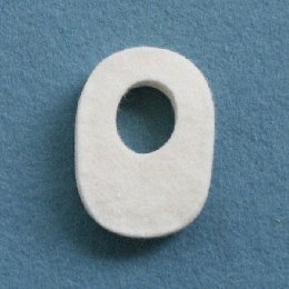 McKesson Pedi-Pad - Protective Pad Size 101-Narrow Adhesive Foot - 30133