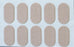 McKesson Pedi-Pad - Protective Pad Size 102-Narrow Adhesive Foot - 30140