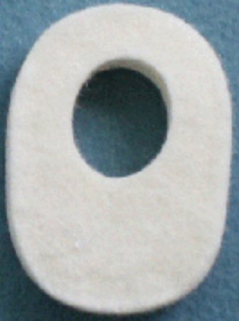 McKesson McKesson Pedi-Pad Foot Pad Size 104 Adhesive Foot - 9204