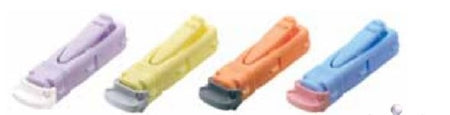 Comfort Zone Technology - Lancet Dual Flow Lancet Needle 1.8 mm Depth 18 Gauge Push Button Activation - SLDF200
