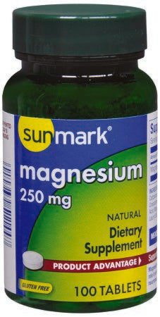 McKesson sunmark Magnesium Supplement 250 mg Strength Tablet 100 per Bottle - 1093989444