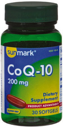 McKesson sunmark Vitamin Supplement Coenzyme Q-10 200 mg Strength Softgel 30 per Bottle - 1093988844