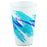 Solo Cup Solo Drinking Cup 12 oz. Jazz Print Wax Coated Paper Disposable - R12N-00055