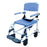 Healthline EZee Life - Commode / Shower Chair Flip-Back Arm Aluminum Frame With Backrest 22 Inch Seat Width - 713423