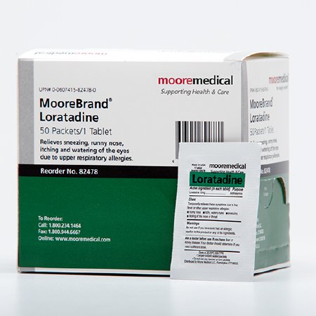 McKesson McKesson Allergy Relief 10 mg Tablet 1 per Packet - 82478
