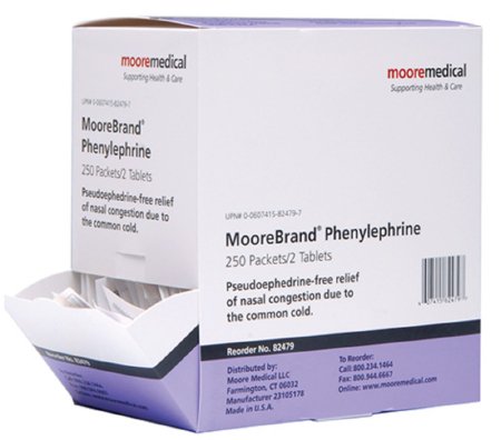 McKesson McKesson Sinus Relief 5 mg Strength Tablet 2 per Pack - 82479