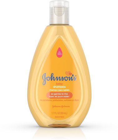 Johnson's no more tears - Baby Shampoo 1.7 oz. Flip Top Bottle Scented - 10381371025616