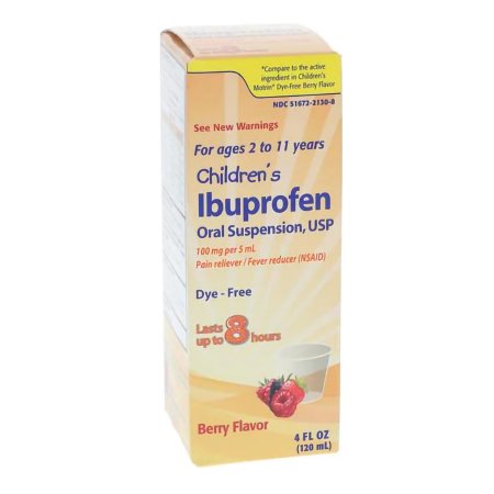 Taro - Children's Pain Relief 100 mg / 5 mL Strength Ibuprofen Oral Suspension 4 oz. - 51672213008