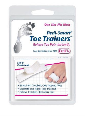 Pedi-Smart Toe Trainers - Toe Splint One Size Fits Most Hook and Loop Closure Left or Right Foot - P51