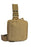 USCG IFAK - Carry Bag Coyote 500D Cordura Solution-Dyed Nylon 8-1/4 X 7.1 X 5-1/2 Inch - 80-0157
