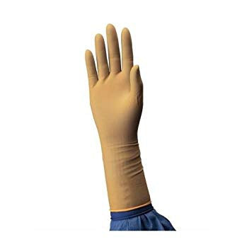 Cardinal Protexis Latex Micro Surgical Gloves Surgical Glove Size 9 Latex Standard Cuff Length Smooth Light Brown Chemo Tested - 2D72NT90X