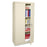 Alera - Storage Cabinet Stand Alone Industrial Grade Steel No drawers 4 Shelves Three Point Locking System - ALECME7218PY