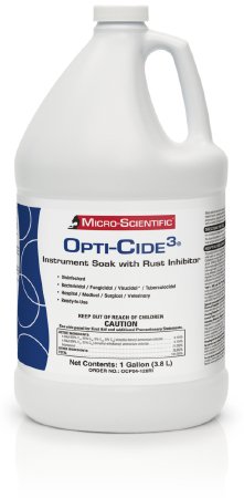 Opti-Cide3 RI - Instrument Presoak with Rust Inhibitor Liquid 1 gal. Jug Alcohol Scent - OCP04-128RI