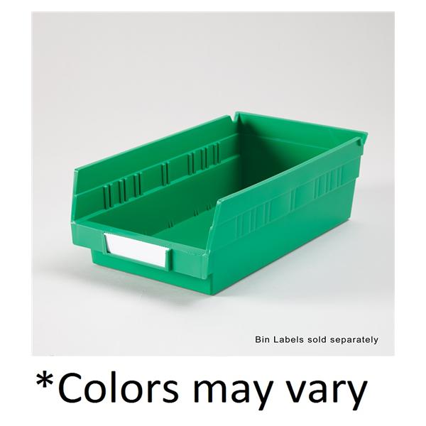 Health Care Logistics Bin Shelf 11-5/8X6-5/8X4" Blue Polypropylene With Label Holder Ea - 1445B