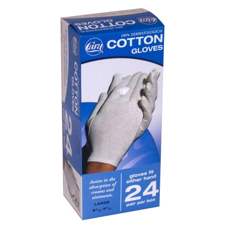 Cara Inc GLOVE, COTTON WHT LG 9-10" (24/BX) - 3805600830