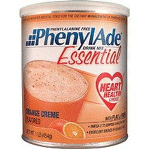 Nutricia North America PhenylAde PKU Oral Supplement Orange CrÃ¨me Flavor 40 Gram Can Powder - 95034