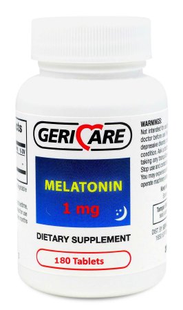 McKesson Geri-Care Natural Sleep Aid 180 per Bottle Tablet 1 mg Strength - 884-18