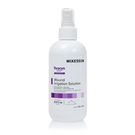 McKesson McKesson Puracyn Plus Professional Wound Irrigation Solution 8.5 oz. Pump Bottle NonSterile - 186-6509