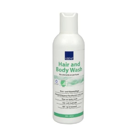 Abena North America Rinse-Free Shampoo And Body Wash Abena 6.8 Oz. Flip Top Bottle Unscented - 6993