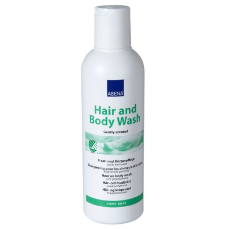 Abena - Rinse-Free Shampoo and Body Wash 6.8 oz. Flip Top Bottle Scented - 150237