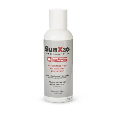 SunX 30+ - Sunscreen SPF 30 Lotion 4 oz. Bottle - 71666