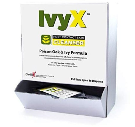 Coretex Products IvyX Post-Contact Itch Relief Towelette 50 per Box Individual Packet - 84640