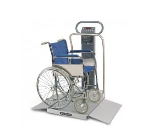 Scale-Tronix - Wheelchair Scale Digital Display 1000 lb / 454 Kg Capacity Battery Operated - 6702W-XX-B