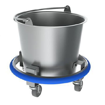 Future Health Concepts - Kick Bucket 12 Quart Silver - FHC7766SS