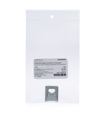 McKesson McKesson Consult Hb Microcuvette Holder For use with the Hemoglobin Testing System, MFR # 900MCKSP - 900-902MCK