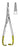 Sklar TC - Needle Holder 8 Inch Length Straight Cross-Serrated Tips Plier Handle - 21-8094