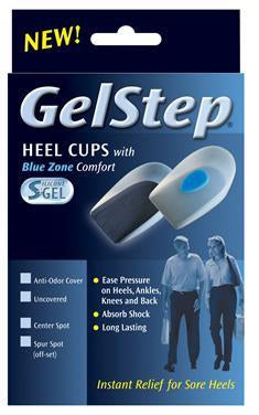GelStep - Heel Cup Large Without Closure Male 9 to 11-1/2 / Female 10-1/2 to 12 Left or Right Foot - 5050-C-L