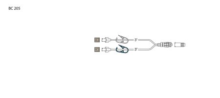 Codan for Kids - Extension Set 0.3 mL Priming Volume - BC205