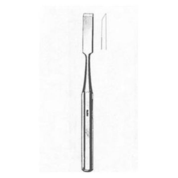 Miltex-Integra Chisel Hibbs 9" Straight 1/4" Tip Stainless Steel Ea - 27-418