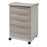 Brewer Company Cart Equipment 34.4X24.2X21.6" 4 Locking Casters 4 Drawer Ea - 63100