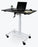 Luxor DESK, STANDUP CRANK SINGLE COLUMN 40" - STANDUP-SC40-WB