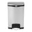 Rubbermaid Slim Jim - Trash Can 13 gal. Rectangular Black Stainless Steel Step On - 1901992