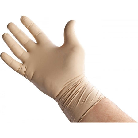 North American Rescue Bear Claw Exam Glove X-Large NonSterile Nitrile Extended Cuff Length Fully Textured Sand Not Chemo Approved - ZZ-0249