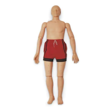 Simulaids - Water Rescue Manikin Male Adult 52 lbs. - Empty / 105 lbs. - Water Weight Plastic - 149-1326