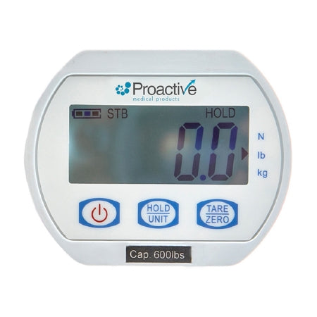 Protekt - Lift Scale PROTEKT Digital Remote Display 500 lbs. Capacity Red / White AC Power - Proactive Medical Products - 30300
