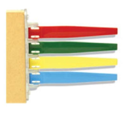 Unimed - Midwest Exam Room Signal Flag Wall / Door Mount 4-Flag - CFID169004