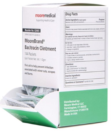 McKesson McKesson First Aid Antibiotic 144 per Box Ointment Individual Packet - 118-42213