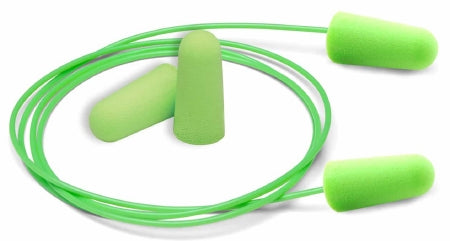 Pura-Fit - Ear Plugs Corded One Size Fits Most Bright Green - 6900