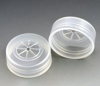 Globe Scientific - Sample Cup Cap Polyethylene Snap Cap White For Globe Scientific Universal Analyzer Sample Cups NonSterile - 113133