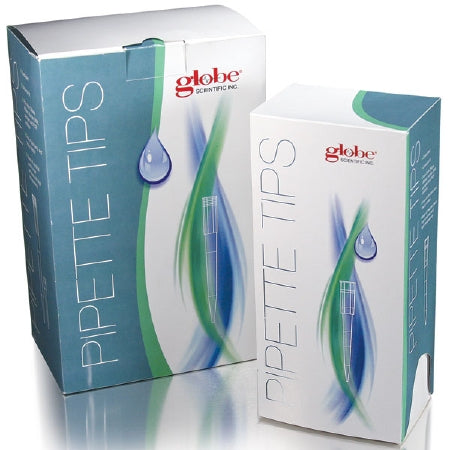 Globe Scientific Pipette Tip 100 to 1,300 µL Graduated NonSterile - 151158R-96